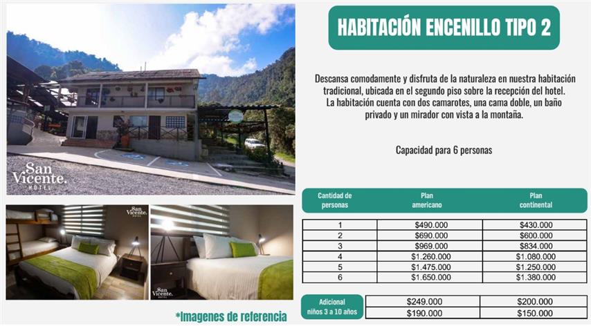 Habitación-Encenillo-Tipo-2