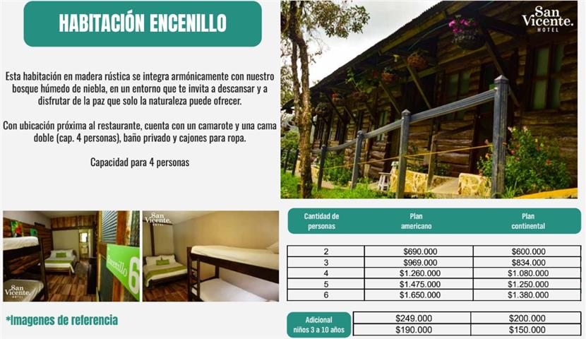 Habitación-Encenillo